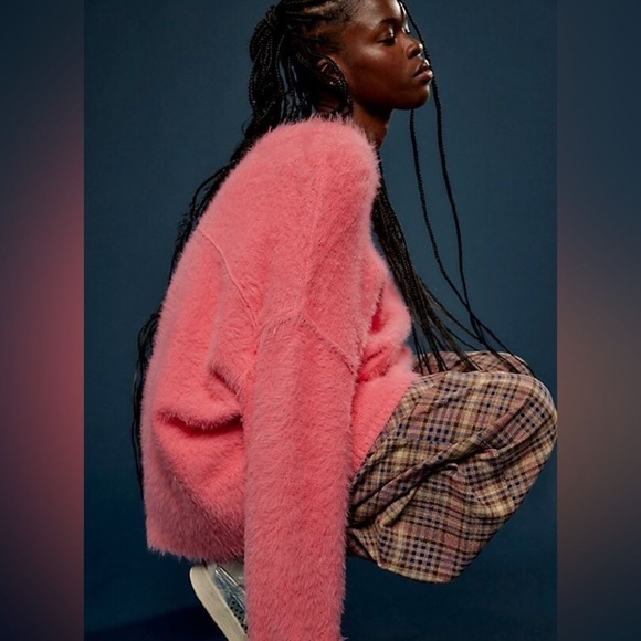 Free People Harrison Bunny Sweater ❤️ NWOT Size M - Picture 3 of 5